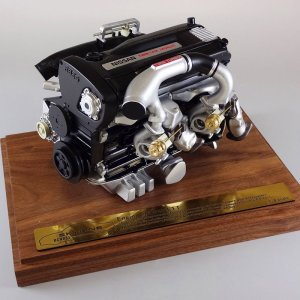 画像: RB26DETT エンジン 1/6 scale MODEL（BCNR33 AUTECH VERSION 40th ANNIVERSARY )