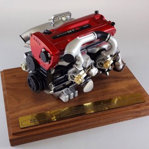 画像: RB26DETT エンジン 1/6 scale MODEL（BNR34)