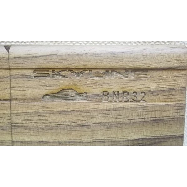 画像2: BNR32 SKYLINE GT-R 木製名刺ケース (2)